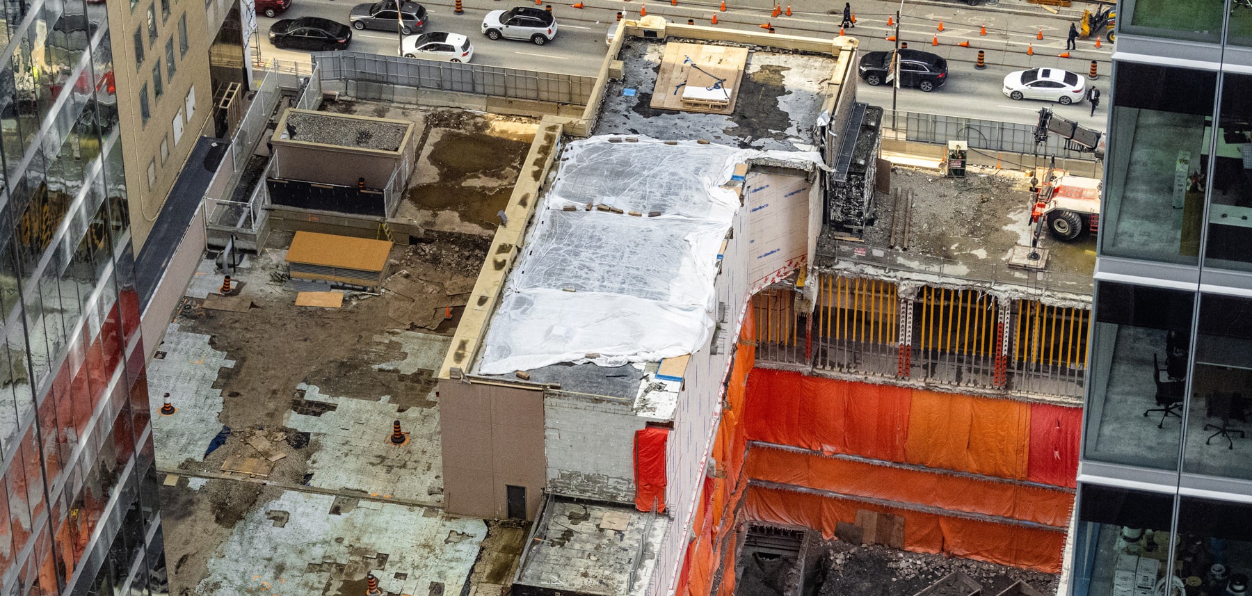 a building under construction